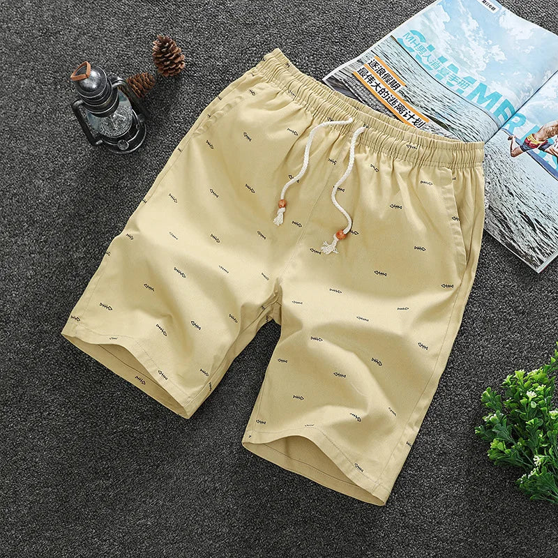 Shorts Masculino de Praia e Academia - Casual, Respirável, Cintura Elástica, Conforto e Estilo