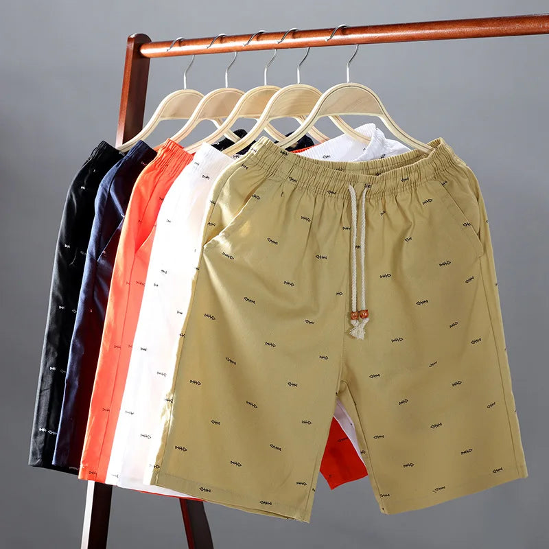 Shorts Masculino de Praia e Academia - Casual, Respirável, Cintura Elástica, Conforto e Estilo