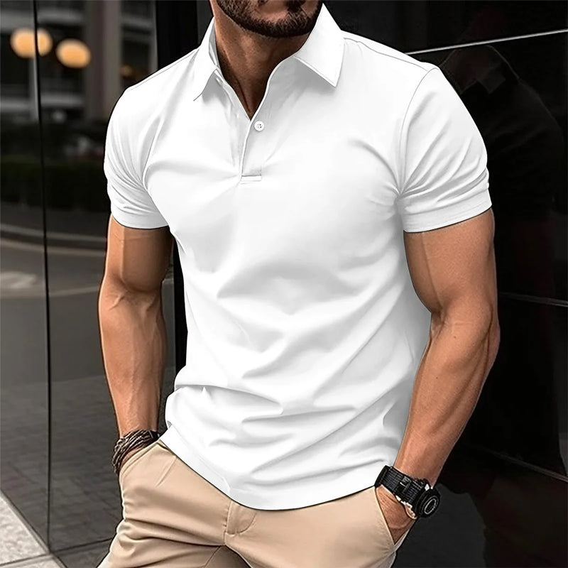 Camisa Polo Masculina Slim Fit