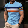 Camiseta Masculina Street Style 3D - Estampa "Freedom" - Manga Curta