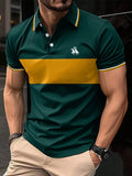 Camisa Polo Masculina 3D - Estampa Moderna com Gola Redonda - Casual e Confortável