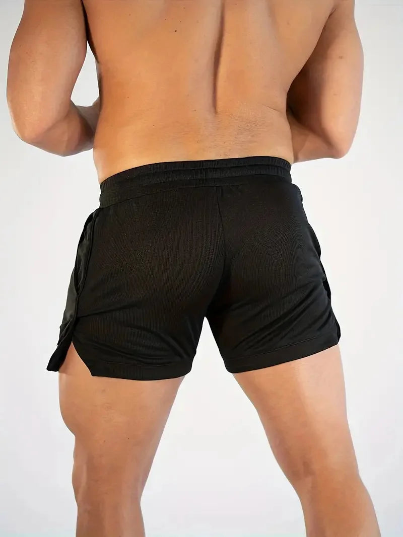 Shorts Masculino Slim Fit para Academia e Corrida - Conforto e Estilo para o Verão 🌞💪