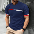 Camiseta Masculina Street Style 3D - Estampa "Freedom" - Manga Curta