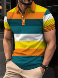 Camisa Polo Masculina Listrada Digital 3D - Manga Curta