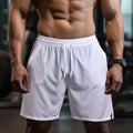 Shorts Masculino Fitness Rápida Secagem - Cós Elástico, Bolsos, Ideal para Corrida e Atividades Esportivas