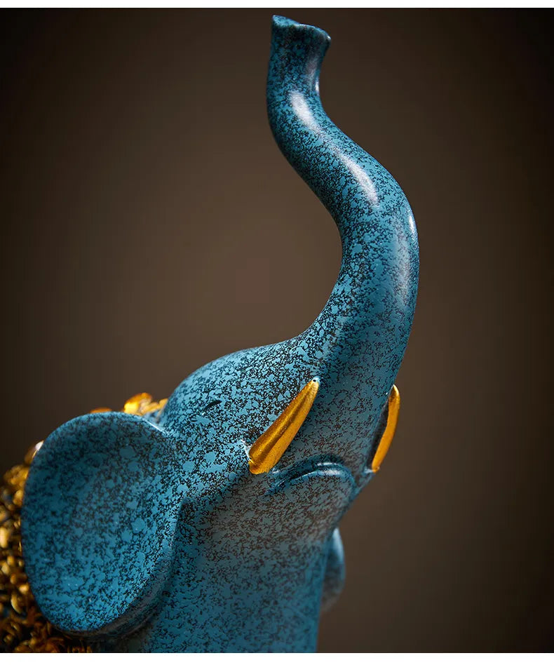 Ornamentos de Elefante Luxo – Prosperidade e Sofisticação na Sua Casa