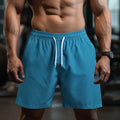 Shorts Masculino Fitness Rápida Secagem - Cós Elástico, Bolsos, Ideal para Corrida e Atividades Esportivas